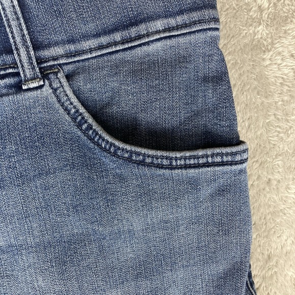 Lee Jeans Womens 16 Blue Total Freedom Straight Leg‎ Stretch Modern Series 36x28 - Picture 4 of 14